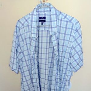 Men’s short sleeve button down 3xl